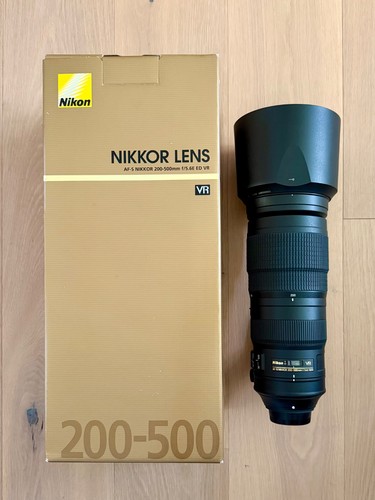 Nikon nikkor 200 500 - af-s,