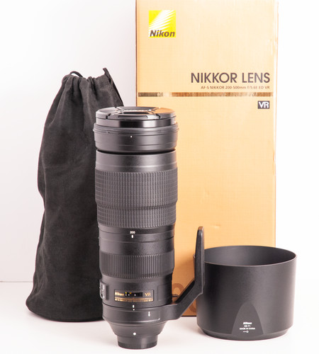 Nikon nikkor 200 500mm - nikon, 200-500mm