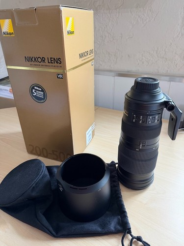 Nikon nikkor 200 500mm - nikon, 200-500mm