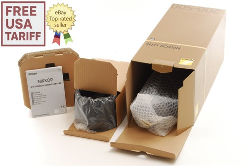 Neuwertig mit box nikon - box], af-s