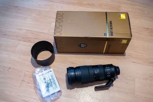 Nikon nikkor 200 500mm - nikon, af-s